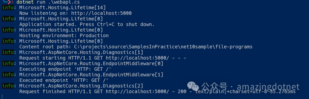 dotnet run webapi.cs